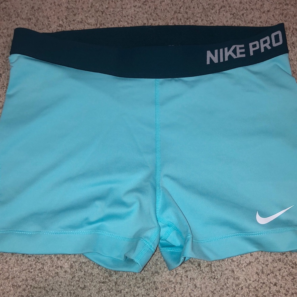 NWOT Nike Teal Dri-Fit shorts large